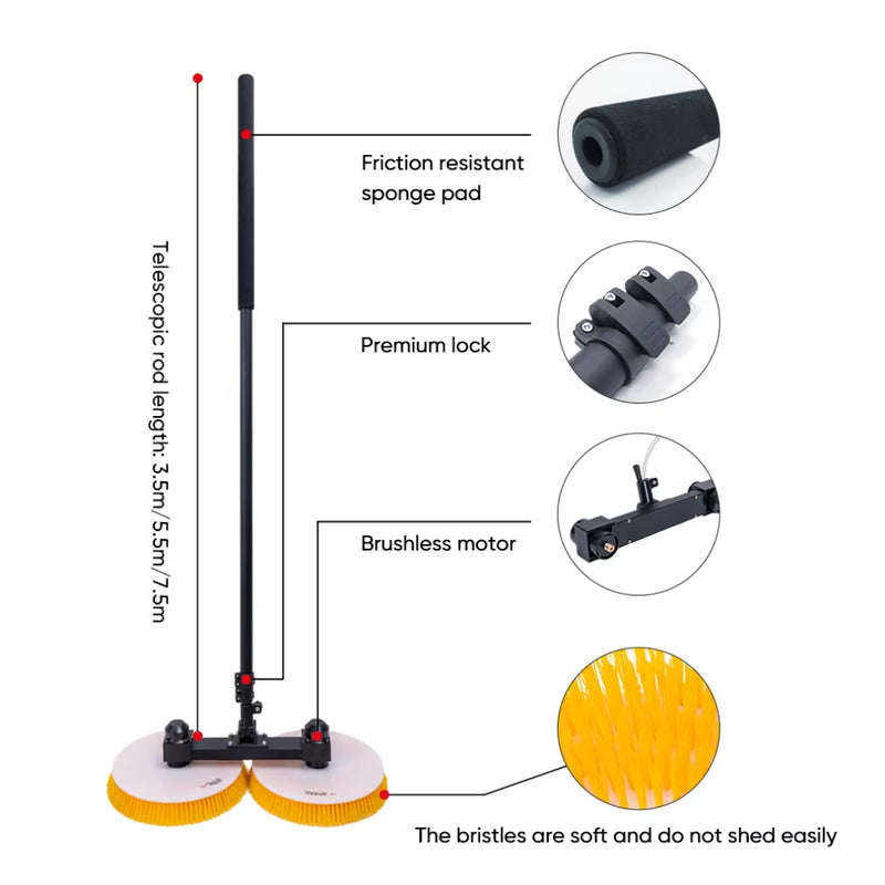 Electric Cleaning Robot For Photovoltaic Panels