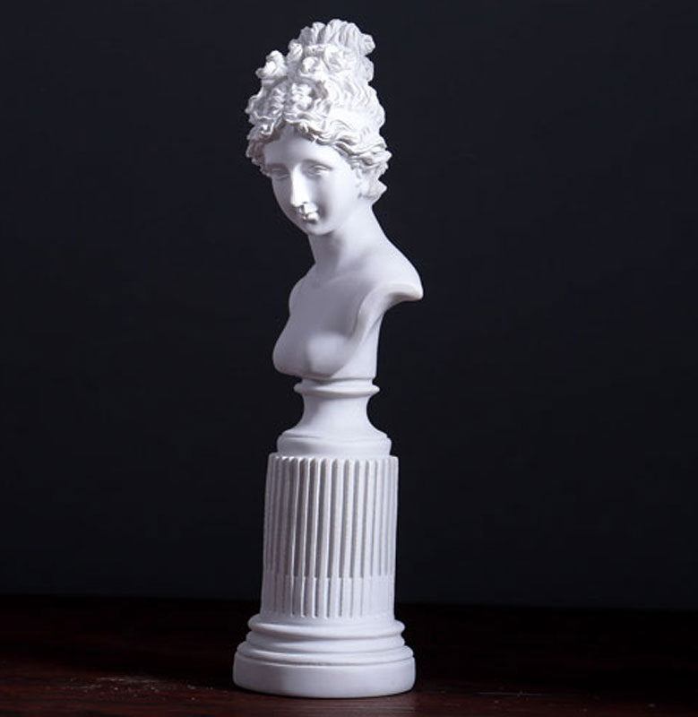Sculpture creative furya goddess home furnishings