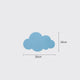 Children's Room Wall Lamp Colorful Cloud Lamp