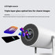Portable Projector For Home Use 180 Degrees