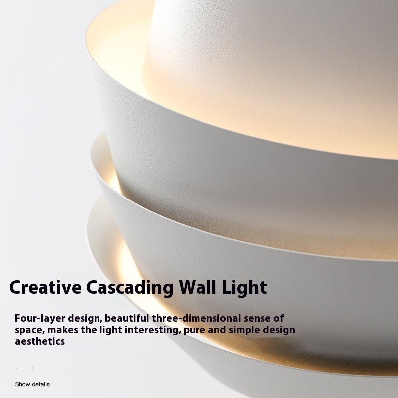 Pine Cone Wall Lamp Bedroom Bedside Lamp