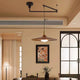 Room Chandelier Simple Walnut Creative Chandelier