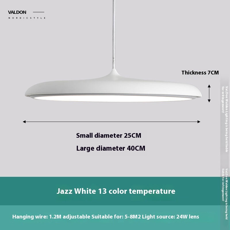 Nordic Modern Simple LED Chandelier Restaurant