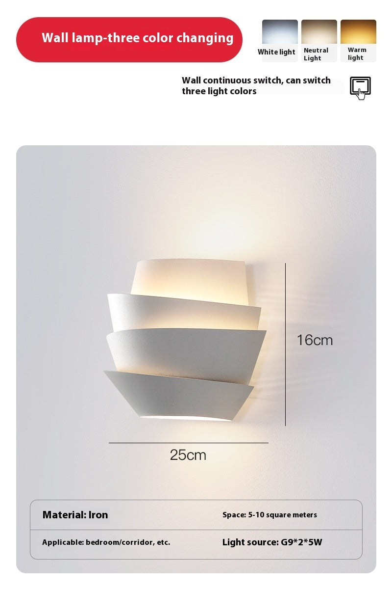 Pine Cone Wall Lamp Bedroom Bedside Lamp