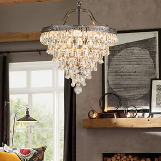 American-style Grape Crystal Chandelier