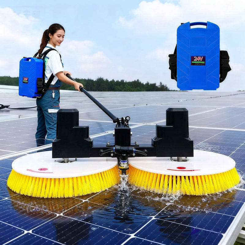 Electric Cleaning Robot For Photovoltaic Panels
