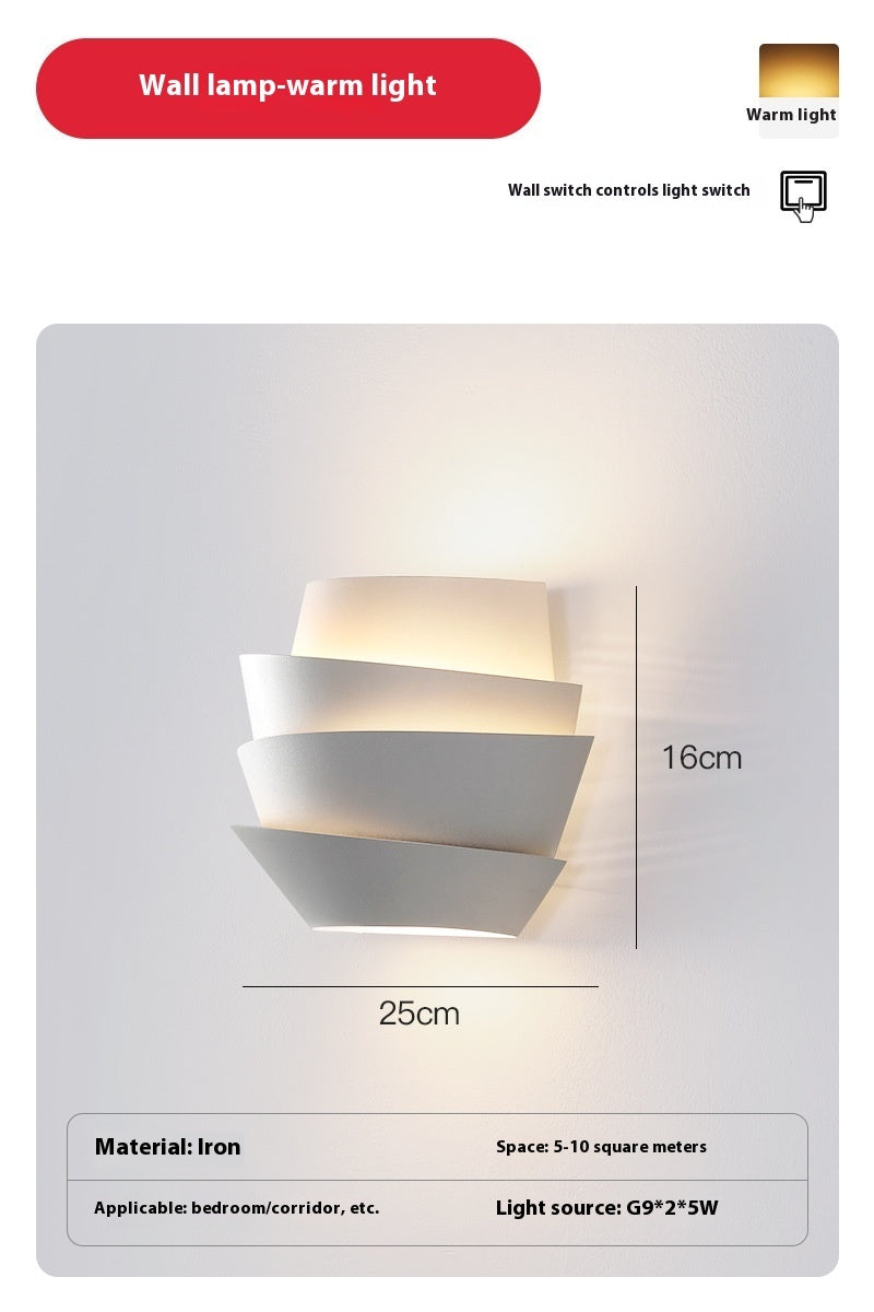 Pine Cone Wall Lamp Bedroom Bedside Lamp