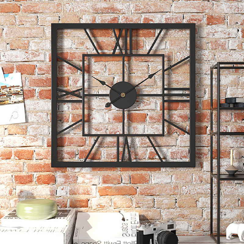 Fashion Simple Iron Art Wall Clock