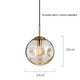 Creative Glass Chandelier Iron Restaurant Window Chandelier