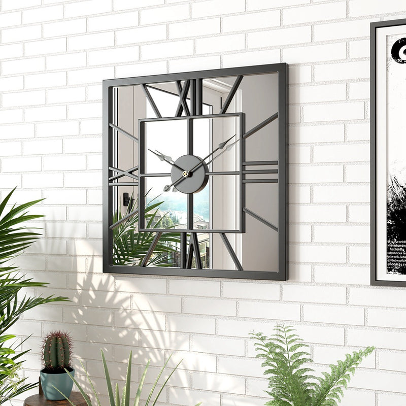 Fashion Simple Iron Art Wall Clock