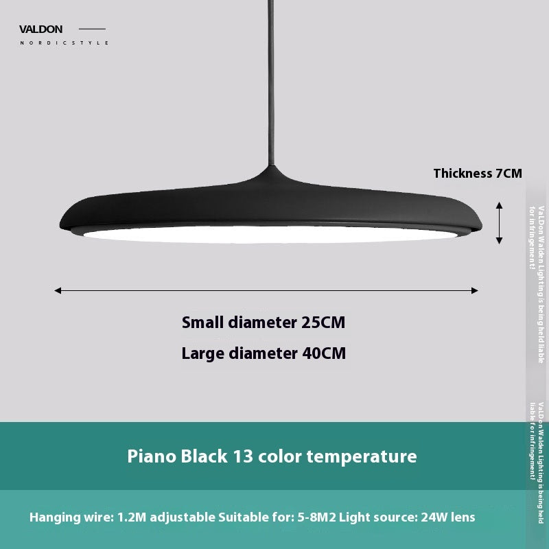 Nordic Modern Simple LED Chandelier Restaurant